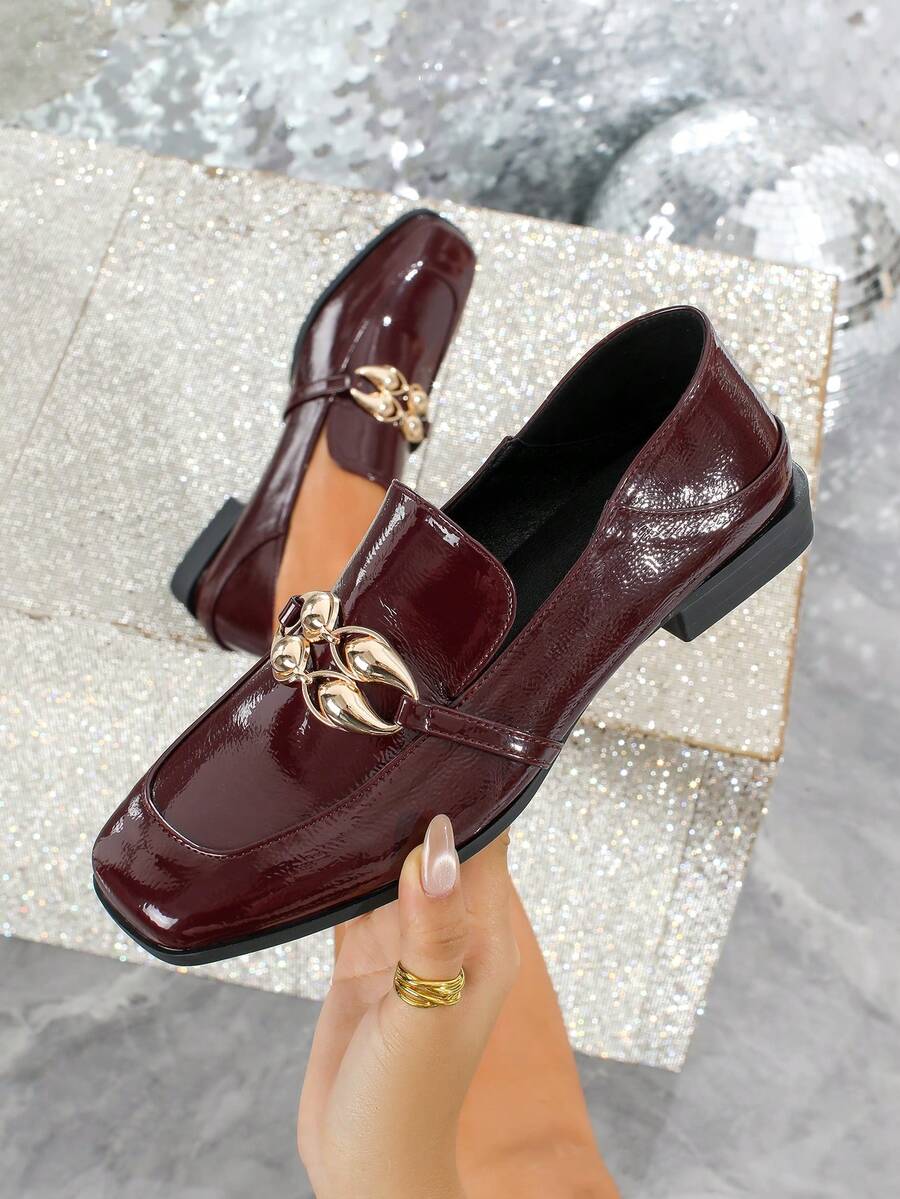 Women's Fashion Versatile Strap Buckle Flat Loafers, Comfortable Casual Outdoor Shoes For All Seasons