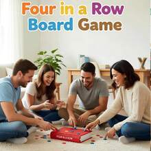 文字游戏、四子棋游戏、书本式棋盘游戏、书架式棋盘游戏（四子棋） - 紅色 - 查看 10