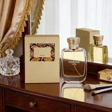 Hws For Her - Eau De Parfum 100ML (3.4 OZ),Floral Fragrance Women's Perfume, Featuring Distinct Scents Of Jasmine, Patchouli, Iris, Pomegranate, Grapefruit, Nut Sugar, Apple, Citrus, Etc.The Aroma Is Fresh And Long-Lasting, Suitable For Various Occasions Such As Dates And Daily Life.It Is A Date Perfume, A Holiday Gift, And A Must-Have For Autumn And Winter Seasons. - 1PC - View 3