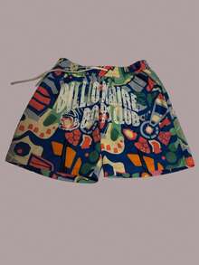 Men's Statement Print Shorts Fashion Designer Patterned Casual Daily Wear Shorts - 彩色 - 查看 1