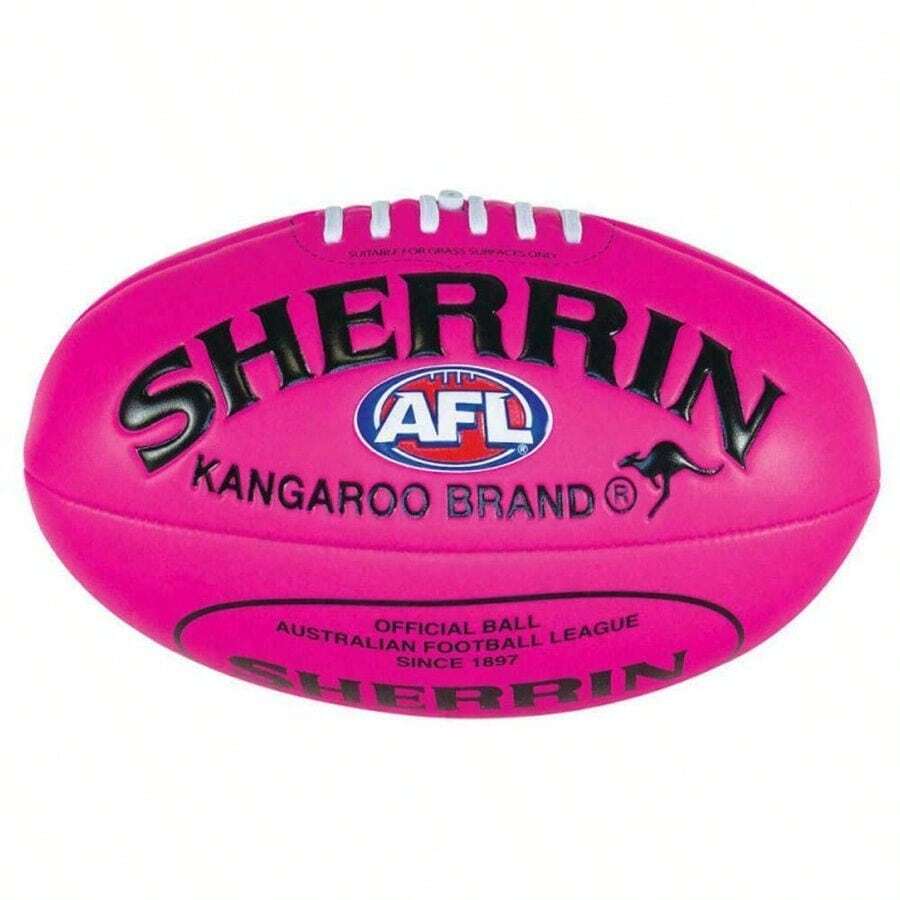 Super Soft Touch AFL Football, Pink, Size 1 - B08BRC6KJZ - View 1