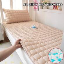 1pc Quilted Waterproof Anti-Urine Thin Mattress Cover, Suitable For Bedroom, Hotel, Hospital, Dorm, Nursing Home, 90gsm Fabric Weight - Multicolor - View 12