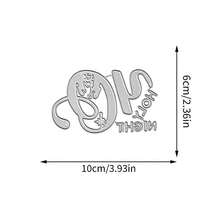 Creative Prayer Dies, DIY Scrapbooking Album And Embossing Stencil, Greeting Card Making Tool, Card Paper Cutting Crafts ,Gift Card Making Template Die Cuts. - Silver - View 9