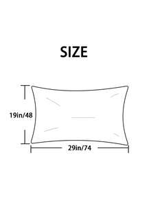 1个标准尺寸睡眠枕，奢华酒店品质，舒适支撑，3D超细纤维填充，极致柔软蓬松，可机洗，适合侧睡、仰睡或俯睡，优质蓬松羽绒替代填充物，尺寸19x29英寸，四季皆宜，低过敏性枕套 - 灰色 - 查看 9