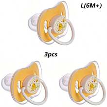 Baby Pacifier, Available In S And L Sizes, Made Of Liquid Silicone, Soft And Comfortable, Comes With Dust Cover, Suitable For Daily Use - Multicolor - View 18