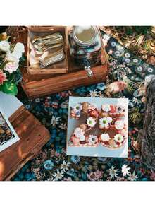 9-Piece Set 8-Inch 10-Inch Digital Cake Templates Flat Plastic Number Molds Cake Cutting Templates DIY Christmas Wedding Birthday Cakes - White - View 6