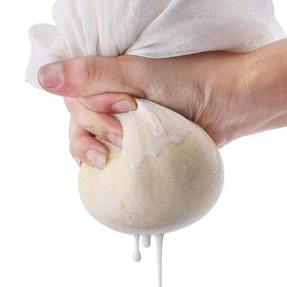 Premium Unbleached Cotton Muslin Fabric - 100% Natural Cotton, Suitable For Cooking, Cheesemaking, Baking And Cold Brew Coffee - Extra Fine Texture, Reusable Muslin Cloth With Hemmed Edges, Lint-Free Kitchen Supplies, Available In Multiple Sizes