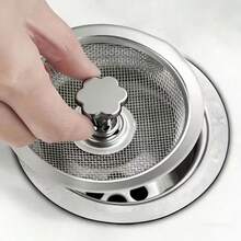 8.13cm & 5.33cm Stainless Steel Kitchen Sink Strainer, Anti-Clogging, Suitable For Bathroom, Vanity And Sink