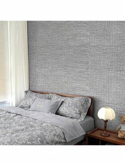 1 Roll Of Straw Wallpaper, Peeled And Pasted Contact Paper, Self-Adhesive Detachable Contact Paper, Waterproof, Suitable For Bedroom, Kitchen, Drawer Lining, Home Decoration Paper