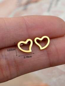 一对不锈钢小兔子耳钉，多种款式可选，包括小动物、海洋、花朵、昆虫、蝙蝠、蜘蛛网、钻石牙齿、心电图、猫狗爪印、蝴蝶、草莓、向日葵、叶子等几何图案耳钉，男女皆宜，还有章鱼、蜗牛、郁金香、心形、星星等迷你耳钉。 - 一對不鏽鋼小耳環 - 查看 20