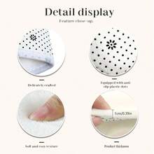 1/2/3pcs, Stylish Daisy Print Kitchen Set - Non-Slip Absorbent Rugs Easy Cleaning And Comfort In Your Home, Exquisite And Practical Home Decoration Gifts - Black - View 10