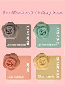 A 12-Piece Rose-Shaped Bath Salt Ball Gift Box, Bath Ball, Soaking Ball, Long-Lasting Fragrance, Suitable For Bathing Or Foot Bath, Bubble Bath Ball, Bath Set, Cleansing And Moisturizing, Is An Excellent Valentine's Day Gift, Friend Gift, And Women's Gift. - Pink - View 8