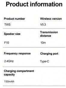 这款新型睡眠无线蓝牙耳机迷你耳机TWS立体声耳机适用于所有智能手机。 - 彩色 - 查看 5