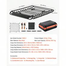 Porte-bagages de voiture - 51 x 36 Zoll - Voir 7