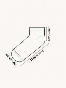 5双夏季新款女士袜子，透气吸汗涤棉混纺女士船袜，破洞袜，日式网眼袜 - 彩色 - 查看 5