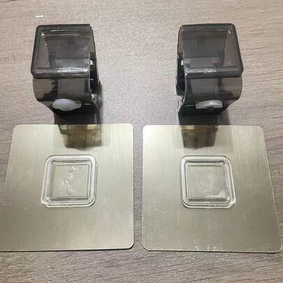 1/2/4/12 piezas Clips para trapeador sin taladro, adecuados para trapeadores, escobas, toallas, esponjas de baño, limpiaparabrisas. Decoración del hogar y el baño, esencial para volver a la escuela.