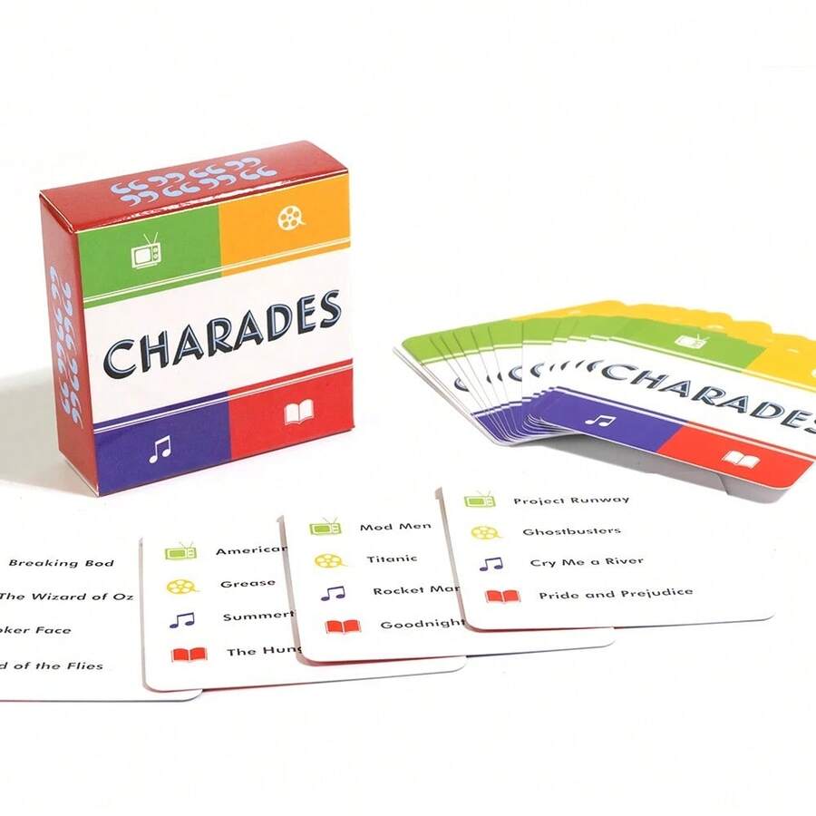 5.3*5.3cm Mini Family Time Party Guessing Game Drinking Board Game - Multicolor - View 1