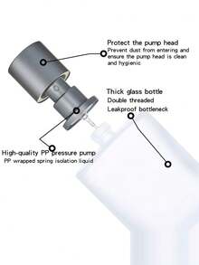 1pc/(100ml, 50ml, 30ml) 3.4 Oz Frosted Glass Spray Bottle Perfume Atomizer, Refillable Perfume Spray Bottle, Empty Bottle, With 2 Spray Nozzles (100ml Frosted Glass), This Refillable Perfume Bottle Is Suitable For Perfume, Cologne, Essential Oils, Air Freshener, Coconut Oil, DIY Sprays, Body Mist And Room Spray. - Multicolor - View 8