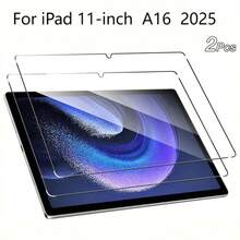 2PCS For IPad 11-Inch A16 2025 Tempered Glass Screen 9H Tablet Anti Scratch Clear Protective Film - Clear - View 7