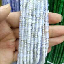 1 Strand 2*4mm Natural Stone Round Spacer Beads, Semi-Finished DIY Jewelry Accessories And Beading Materials - Stone Spacer Beads - View 14