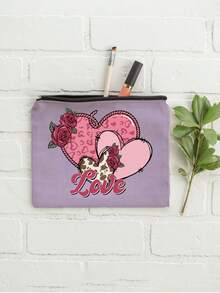 高尔夫印花化妆包 - 轻便无异味涤纶旅行洗漱包，卡通趣味多功能帆布包，充电器收纳包，旅行必备化妆包，化妆品、化妆和旅行必备轻便接待包，青少年完美礼物，生日和旅行配件，节日礼物 - 彩色 - 查看 12