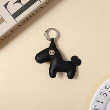 Creative Dollar Pony Leather Pendant Car Key Chain Pendant Immediately Money Horse Year Bag Pendant Wholesale - Multicolor - View 13