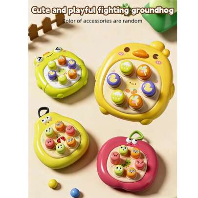 Children's Whack-A-Mole Game, Educational Toy For Focus Training, Suitable Gift For Boys And Girls (Random Color And Pattern)