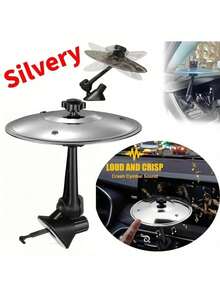 Car Cymbal Air Vent Mounted – Mini Drum Crash Cymbal For Endless Rhythmic Fun On The Road Music Lover Gift - Multicolor - View 12