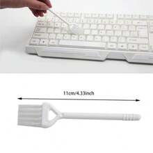 4pcs Universal Keyboard Cleaning Kit, Plastic Keycap Remover, Shaft Cleaner, Button Extractor, Non-Battery Operated Maintenance Tools - Multicolor - View 4