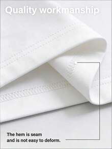 Y2K Mariah Scientist Portrait & Money Print Graphic Tee,Casual Print,Comfortable And Versatile,Pure Cotton 220g Printed T-Shirt,Unisex Style - 白色 - 查看 6