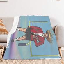 Multifunctional Plush Throw For Home Couch Bedroom Gift Warm And Stylish - Multicolor - View 6