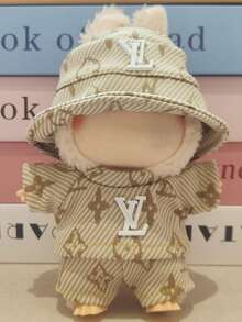 1 Piece Suitable For Labubu Doll Clothes, Ceramic Dolls, Bucket Hats, And Sets (1st/2nd Generation) - Multicolor - View 8