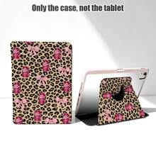 1pc 360° Rotating Stand Flip Protective Case With Pen Slot, PU Leather Case With Auto Sleep/Wake Function, Compatible With Hono, Matepad, Redmi, OPPO, VIVO, Apple, Suitable For Back To School, Valentine's Day - Multicolor - View 1