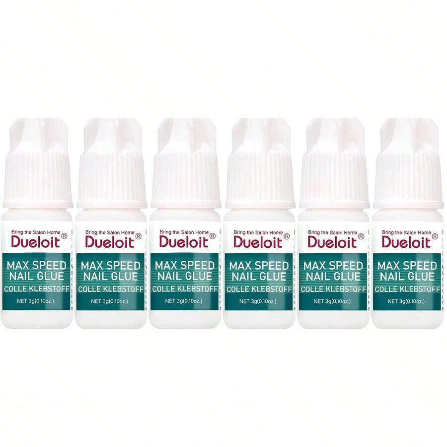 New Upgrade Quick Dry 10gx2 Semi-Solid Nail Glue Gel For Press On Nails - Strong Clear Acrylic Nail Sheets Solid Gel Nail Glue For False Nails Soft Gel Nail Sheets Solid Hard Gel For Manicure DIY Home Without UV Lamp - 3 件 - 查看 1