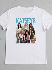 2026 Young Girls' Boys' Graphic Cotton Graphic Tees, Katseye Music Shirt, Katseye K-Pop Graphic T-Shirt, Katseye Gnarly T-Shirt, Katseye K-Pop T-Shirt, Gabriela Shirt, T-Shirt For Teenagers, Music T-Shirt Boys' T-Shirts Girls' Outfits Matching Mother-Daughter Wear TV-Inspired Gifts For Girls Teenage Girls' Clothing Boys' Apparel Gifts For Teenage Boys Children's Outfits Girls' Aesthetic T-Shirts Teenage Girls' Tops Teenage Girls' T-Shirts Teenage Girls' Clothing Girls' Jackets Boys' Apparel Girls' Outfits Teenage Girls' Tops Matching Parent-Child Wear Boys' T-Shirts Children's Clothing Gifts For Girls New Year Gifts - 白5 - 查看 10