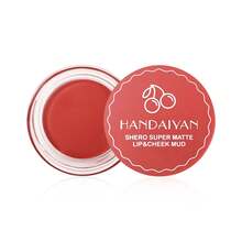 HANDAIYAN Lápiz labial 2 en 1, color de larga duración, textura de terciopelo mate, fácil de aplicar, uso dual para labios y mejillas, ideal para volver a la escuela, viajes al campus, vacaciones, fiestas en el campus, Halloween, Navidad y otras ocasiones - Multicolor - Ver 10