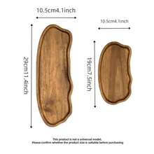 1个木质托盘，餐盘，奶酪板，2/3/4/5格食物托盘，圆形烧烤盘，可盛放肉类、奶酪、坚果和水果，多功能水果托盘，创意开胃小吃托盘，家用甜点盘，可重复使用水果托盘，厨房装饰，厨房用品，婚礼糖果收纳托盘 - 黃色 - 查看 11