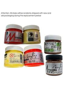 100毫升/3.38盎司玛丽牌丙烯颜料，适用于DIY墙绘、T恤、鞋子、牛仔裤、帆布包等艺术创作，也可用于在木材、玻璃、陶瓷上进行绘画、素描和混合。该颜料不易褪色，是艺术家、成人和初学者的理想艺术用品。