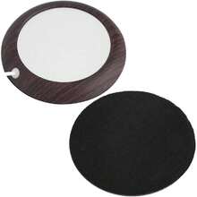 Té Café Calentador Almohadilla USB Taza de Grano Calentador Taza de Bebida de Calor Estera Oficina Té Café Calentador Almohadilla(Grano de de Nogal Oscuro),40842679 - Camel - Ver 6