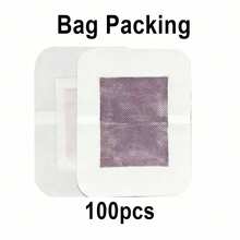 50片天然竹醋生姜足贴，薰衣草竹醋足贴，生姜足贴，足部护理 - 彩色 - 查看 8