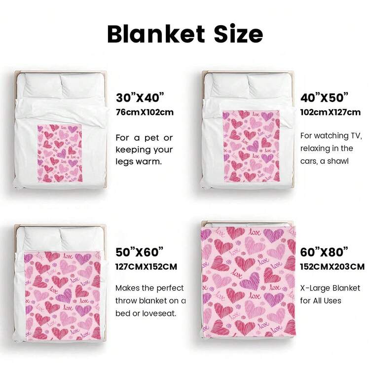 Cartoon Blanket Soft Comfortable Multi Functional Home Essential Cozy Throw For Sofa Bed Living Room Must Have Decor Best Gift - Multicolor - View 10