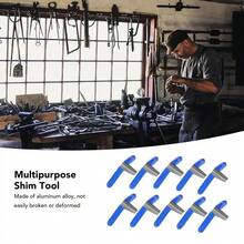 10PCS Padlock Shim Picks Set Accessories Set Tools Home Garden Tools - Blue - View 2