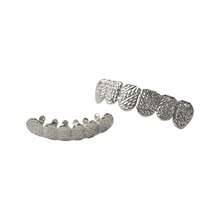 1 Set Leopard Print Tooth Grillz, Suitable For Daily Wear, Festivals, Parties - Multicolor - View 5