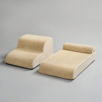 1pc Multi-Functional Pet Climbing Stairs, Removable Sponge Steps, Ramp Ladder For Small Dogs & Cats