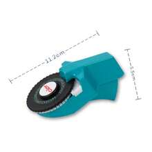 Cidy标签打印机，含2卷标签带，手动打字机式3D标签打印机 - 藍色 - 查看 4