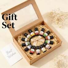 3瓶装香薰精油套装 - 无焰香薰机，果香精油，适用于香薰机和蜡烛制作，草莓椰子香型，具有放松和提神功效，每瓶10毫升 - 彩色 - 查看 8