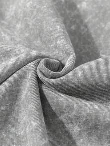 EWH Men Y2K "M Organ Wallen Doodle Collage" Vintage Washed Black Country Music Graphic T-Shirt, 230g 100% Cotton Oversized Tee For Streetwear & Country Fans Gifts 004-AB - 灰色 - 查看 6