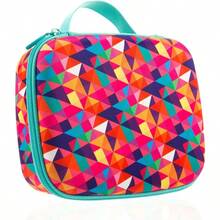 zxxZIT Colorz - Caa grande para lapices con capacidad para asta 110 bolios contenedor de almacenamiento duradero para suministros escres y de oficina cierre de cierre  coloridocaja de oficina - como en la foto - Ver 8