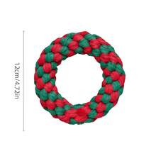 Christmas Dog Leash Toy, Candy Cane Shaped, Interactive Chew Toy, Suitable For Small To Medium Dogs - Training, Play, Teething And Cleaning, Pet Holiday, Durable And Holiday Pet Supplies - Multicolor - View 14