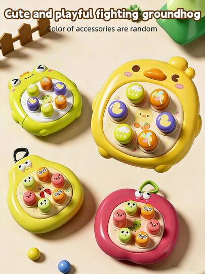 Children's Whack-A-Mole Game, Educational Toy For Focus Training, Suitable Gift For Boys And Girls (Random Color And Pattern)